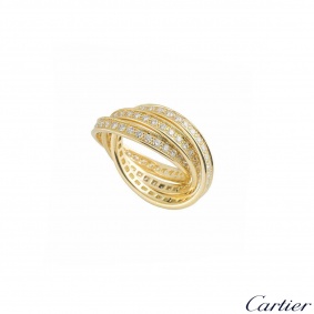 Cartier Yellow Gold Trinity de Cartier Ring Cartier Yellow Gold Trinity de Cartier Ring